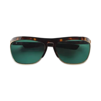 Bottega Veneta Speed Rectangular Sunglasses "Havana/Green"