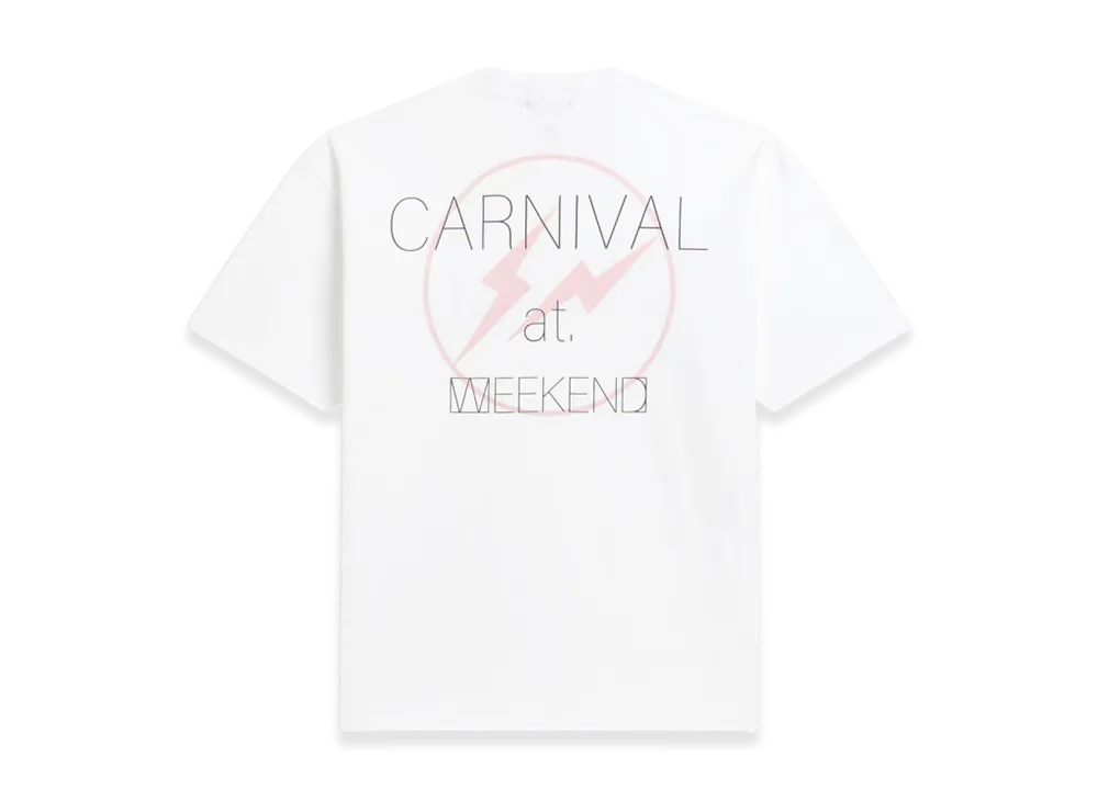 FRAGMENT x CARNIVAL x WEEKEND SEQUEL OVS T-Shirt "White"