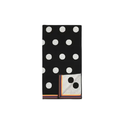 Paul Smith Artist Stripes / Spots Beach Towel "Black"