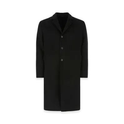 PRADA Wool Blend Coat "Black"