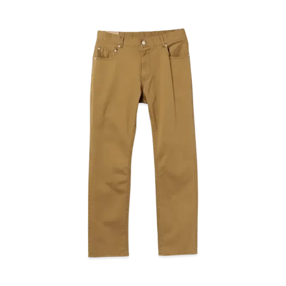 BEAMS Twill Stretch 5-Pocket Pants "Coyote"