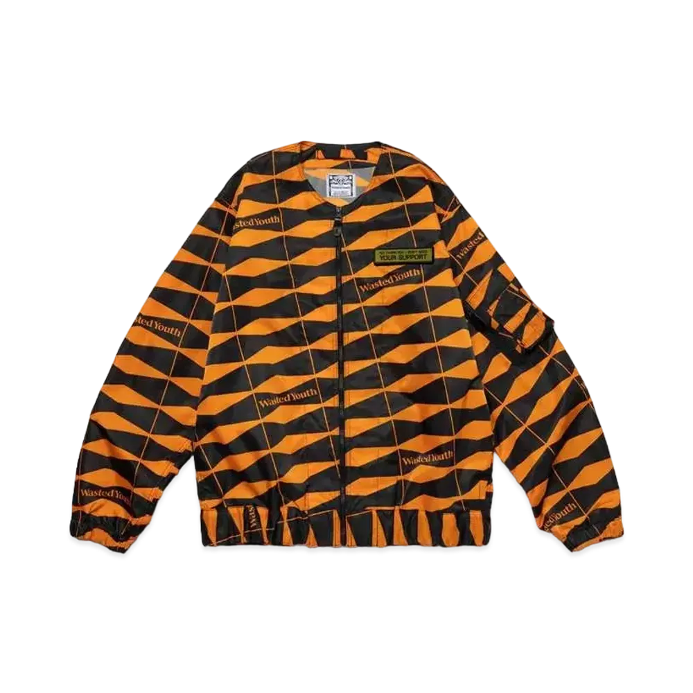 Wasted Youth Ribbon Jacket "Orange" / VERDY