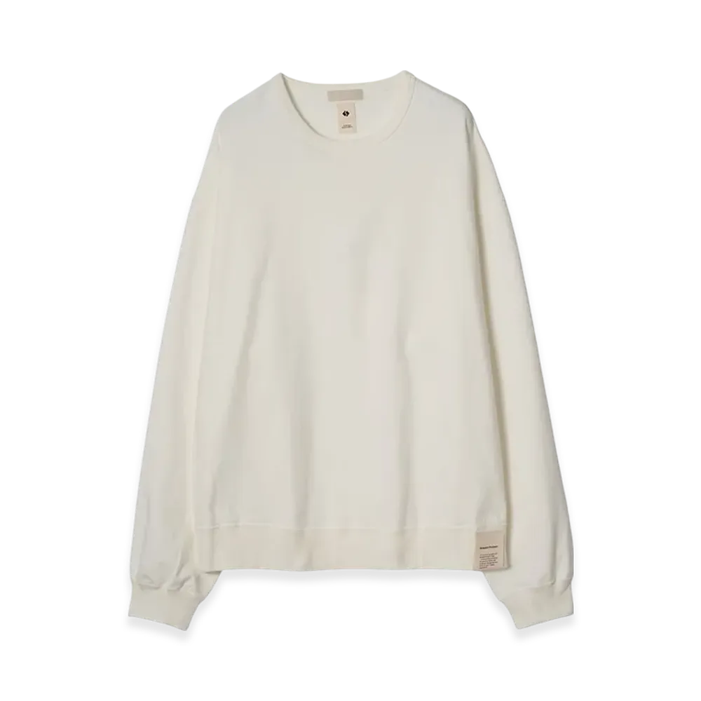 YOKE Brewed Protaintm Blend Cotton Fleece Yoke Sweat "Off White"