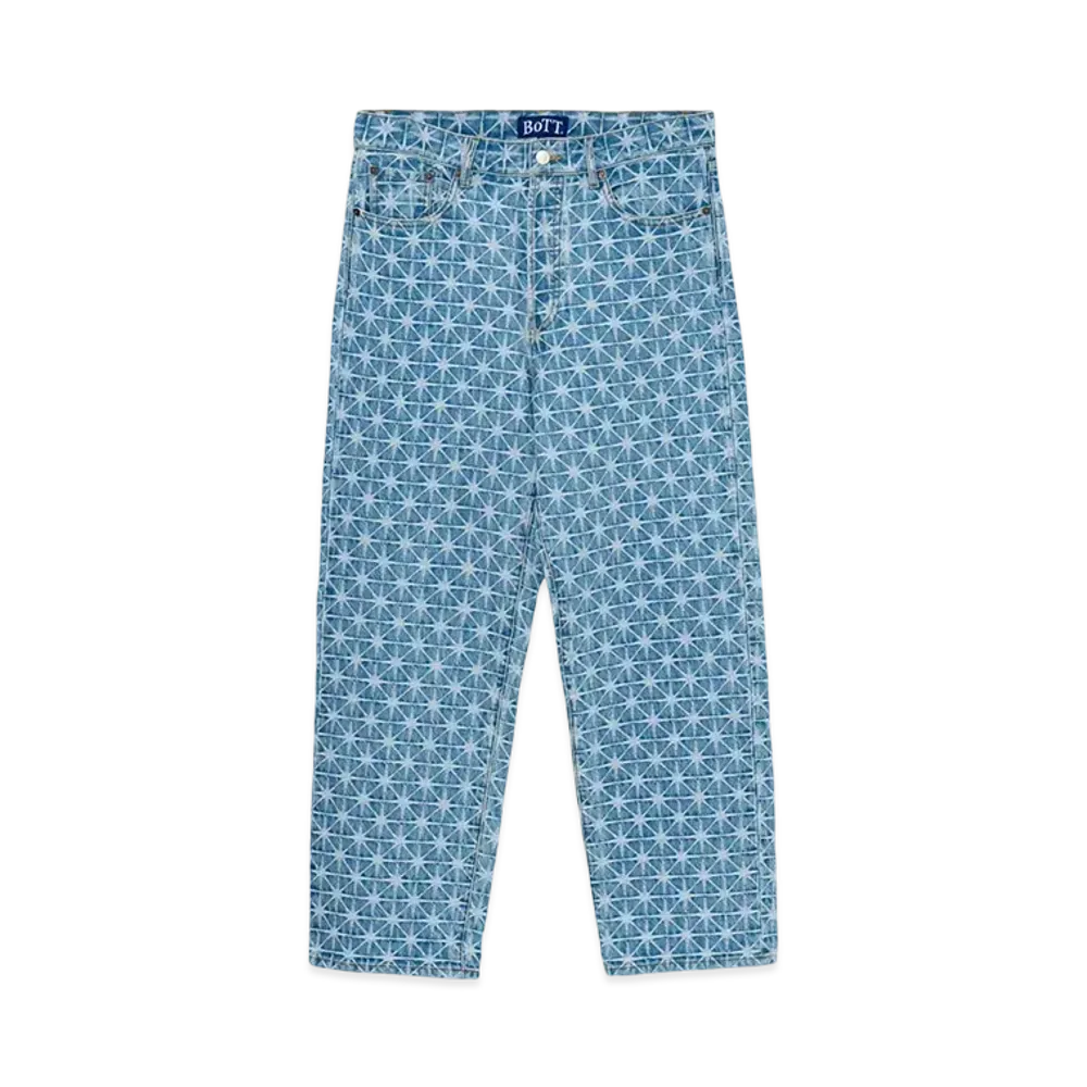 BoTT Sparkle Monogram Jean "WashedBlue"