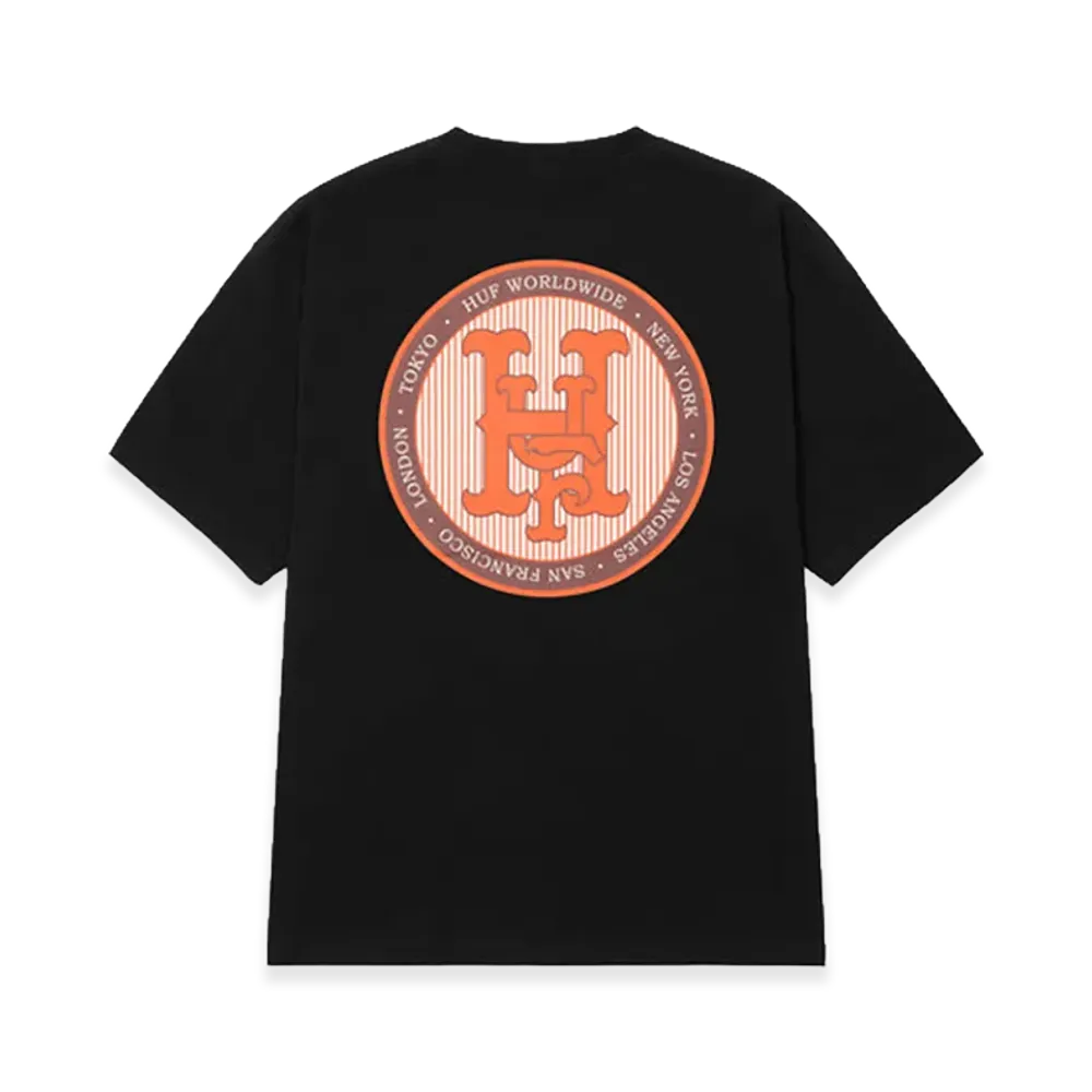 HUF Major League Tee "Black"