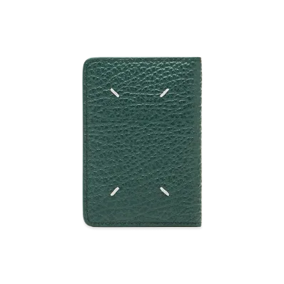 Maison Margiela 4-Stitch Card Holder "Green"