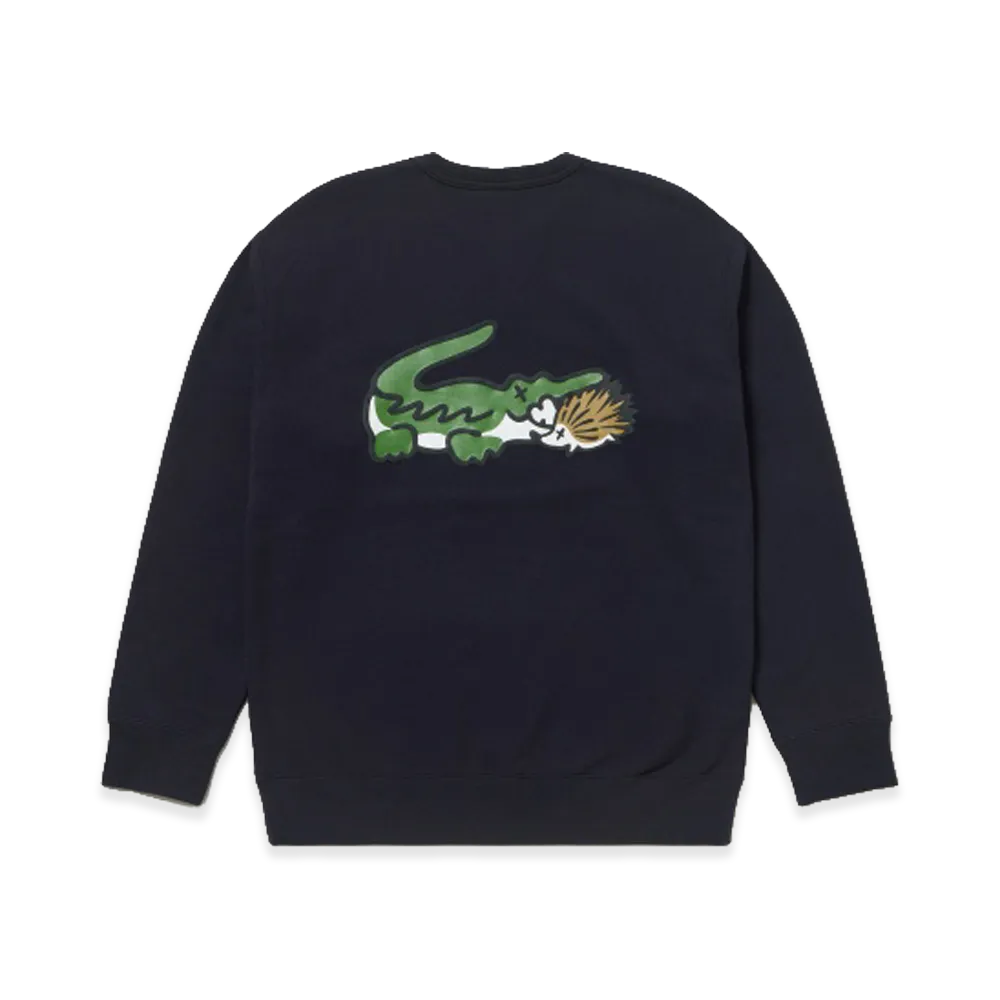 LACOSTE x CLUBHAUS Sweat "Navy"