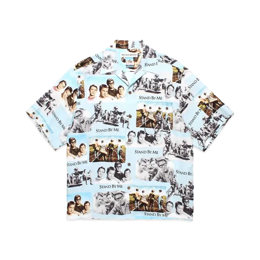 WACKO MARIA Stand By Me / Hawaiian Shirt "Blue"