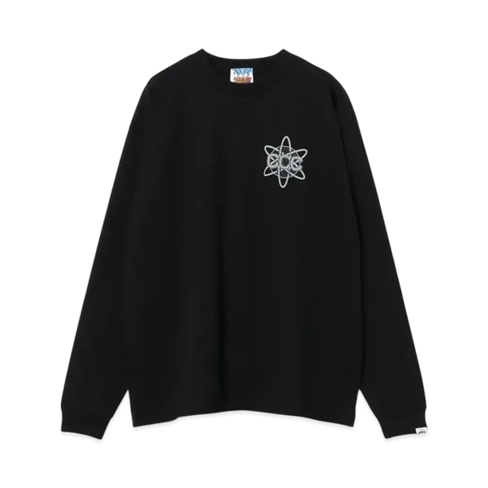 BEAMS City Country City / Cotton Long Sleeve T-Shirt_Another Side "Black"