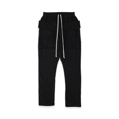 Rick Owens DRKSHDW Pantalone Cargo Creatch "Black"