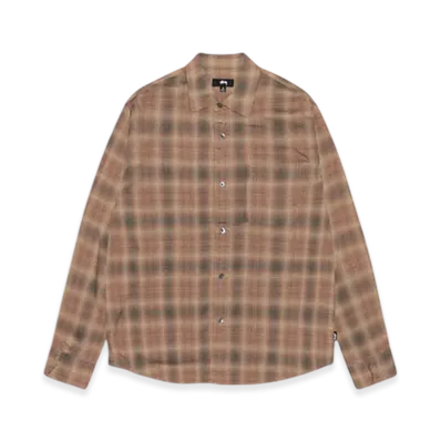 Stussy Matthew Printed Shirt "Brick"