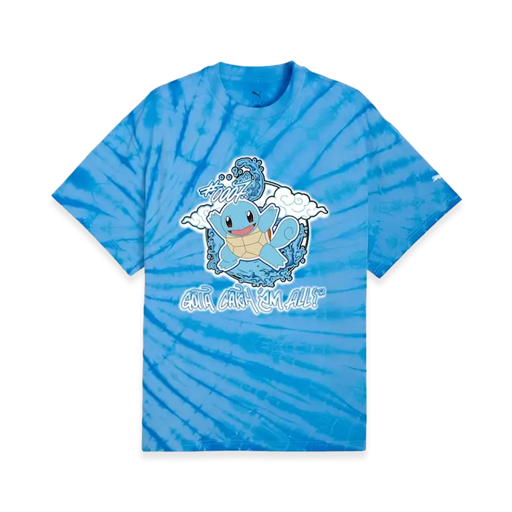 PUMA x Pokemon Squirtle S/S Tee "Team Light Blue"