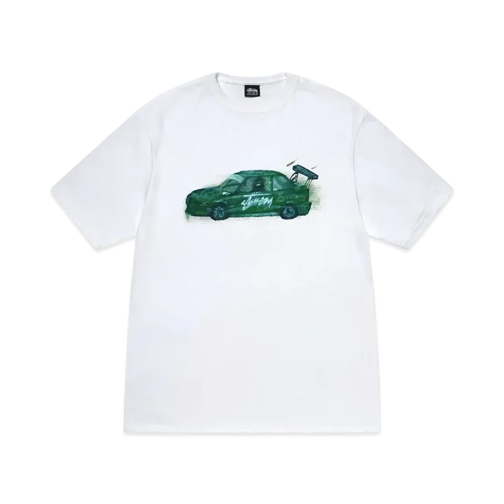 Stussy Racecar Tee "White"