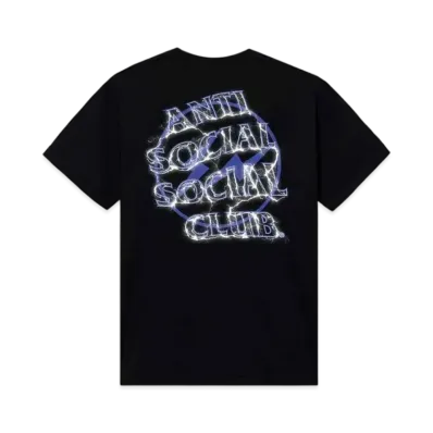 ANTI SOCIAL SOCIAL CLUB x FRAGMENT Bolt Tee "Black Navy"