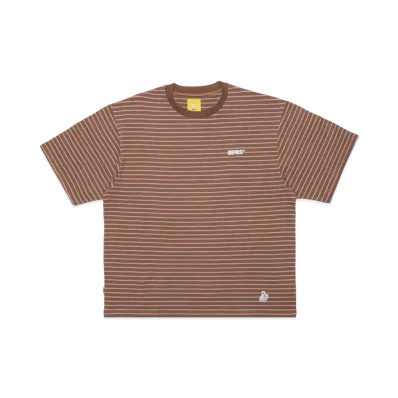 FR2 Mulch Stripe T-shirt "Brown"