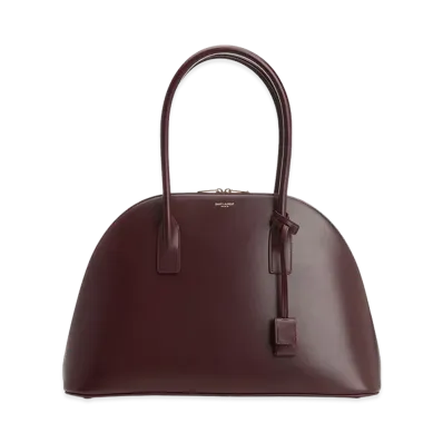 Saint Laurent Women's Sac De Jour Duffle Bag "Bordeaux"
