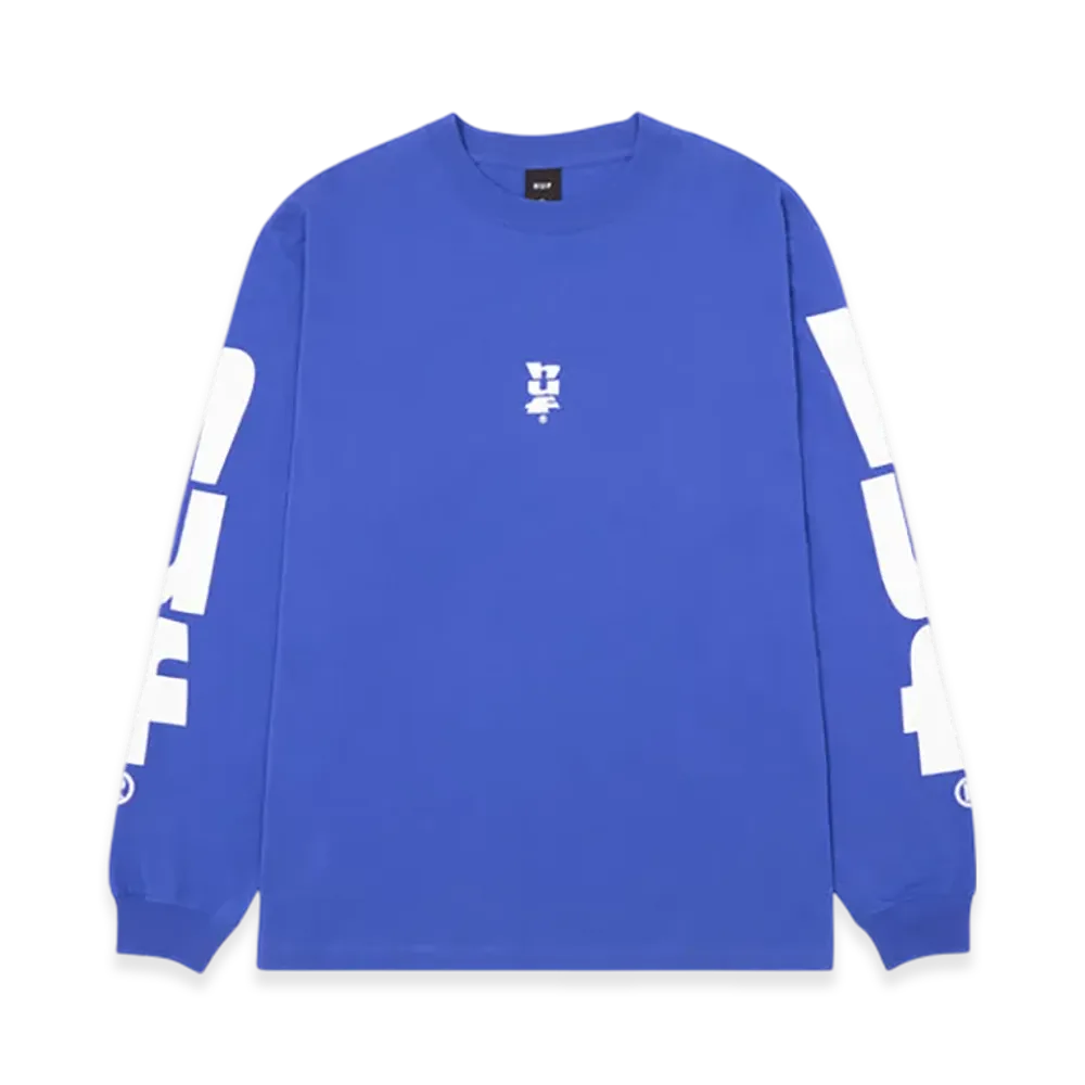 HUF Megablast LS Tee "Court Blue"