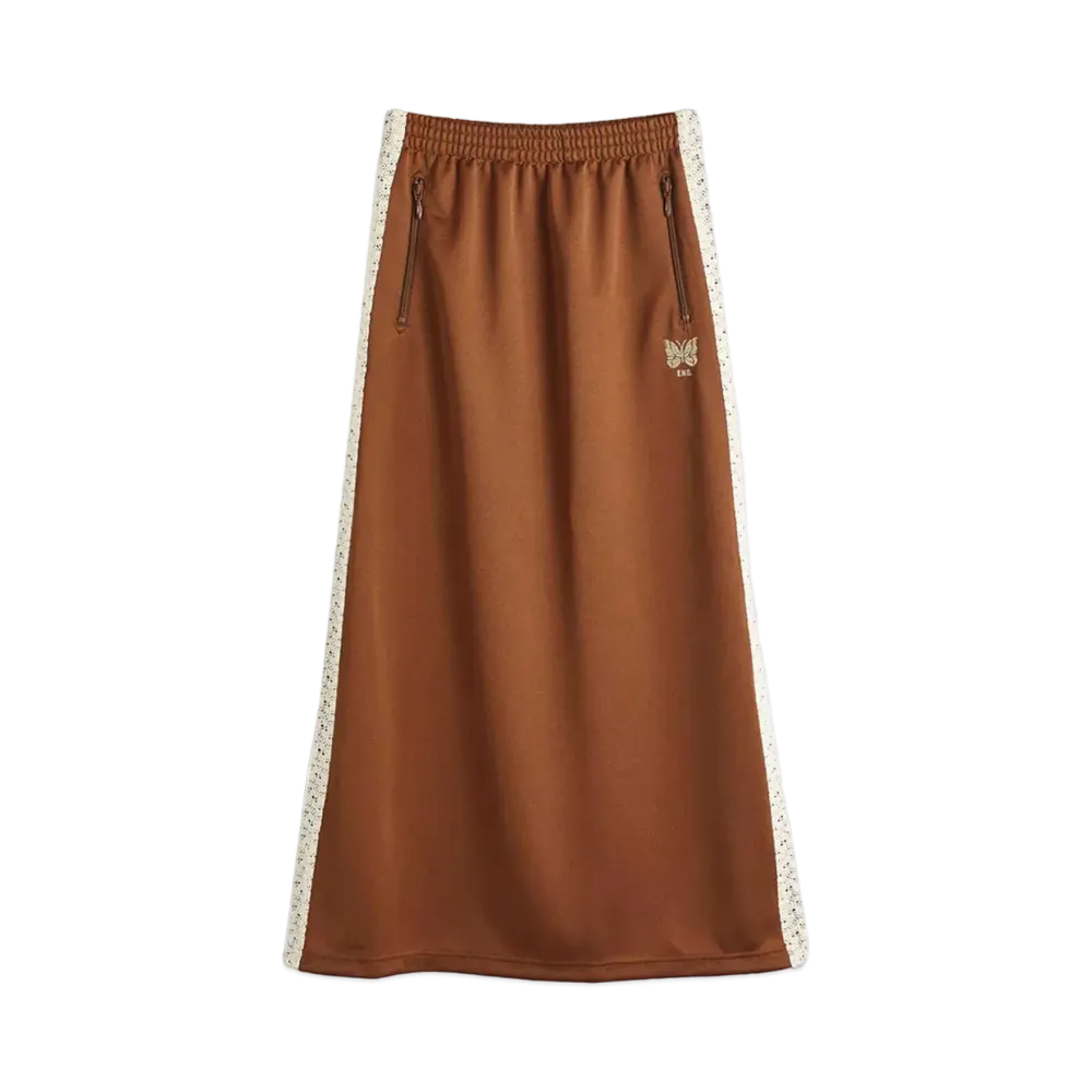 END. x Needles Rattan String Fatigue Skirt "Brown/Natural"