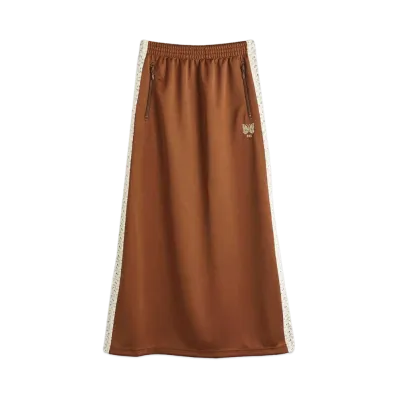 END. x Needles Rattan String Fatigue Skirt "Brown/Natural"