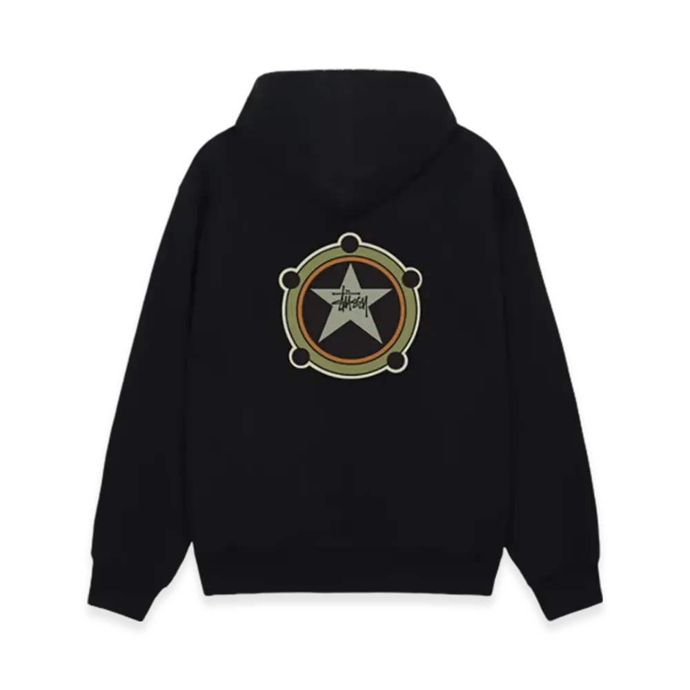 Stussy Ranger Zip Hood "Black"
