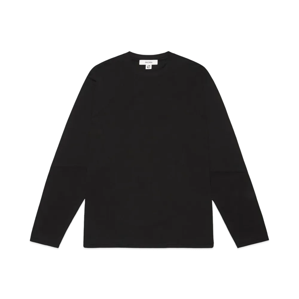 INCRM L/S T-SHIRT "BLACK"