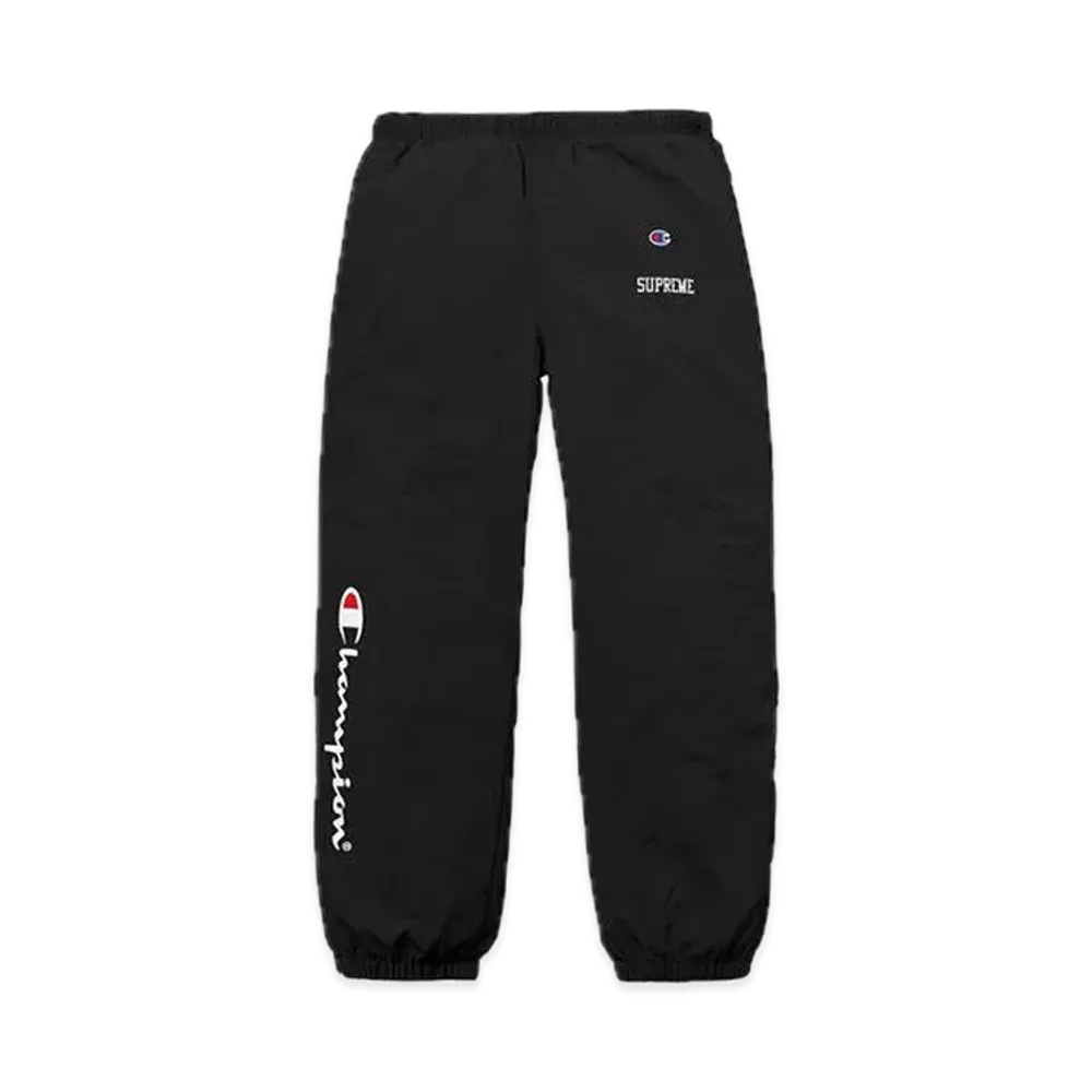 Supreme x Champion Track Pant "Black"