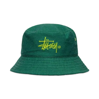 Stussy Bucket Hat Copyright "Green"