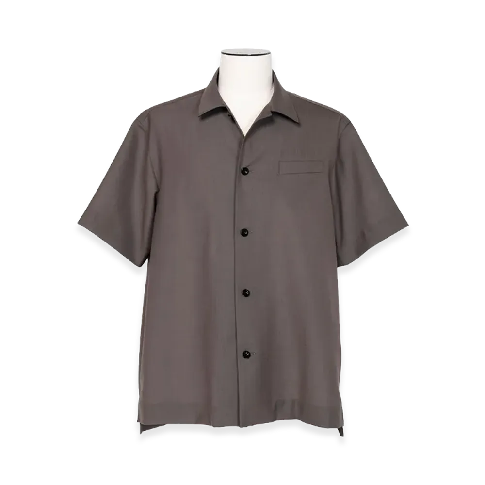sacai Suiting Shirt "Brown"