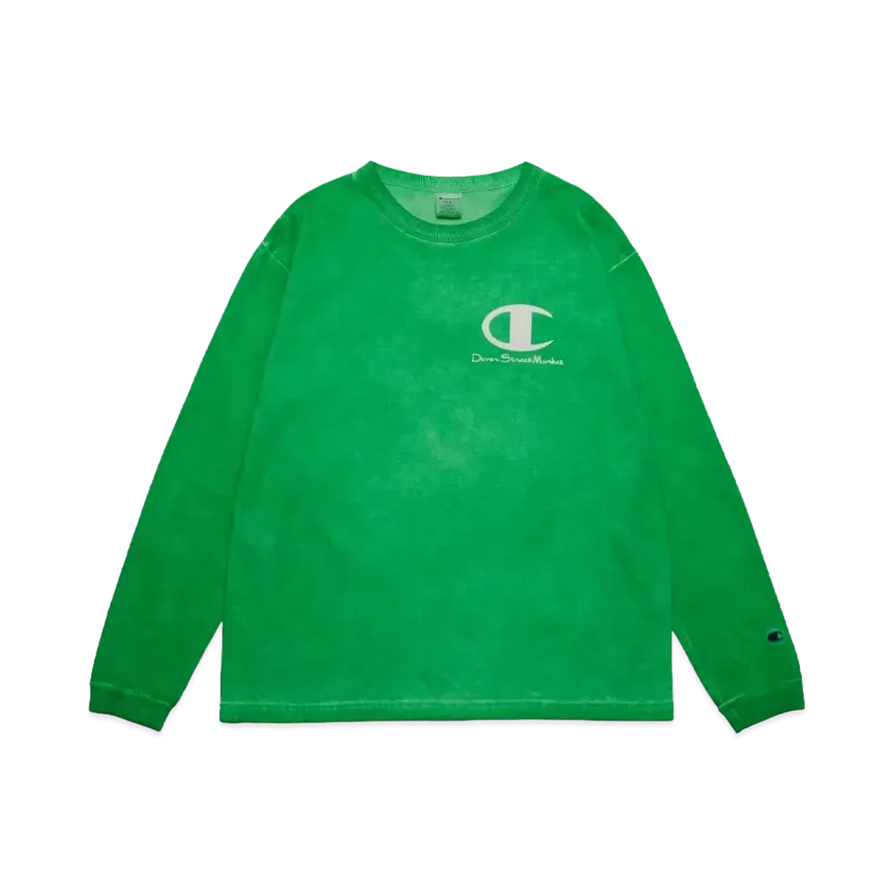 Champion x DSMG Long Sleeve T-Shirt "Green"