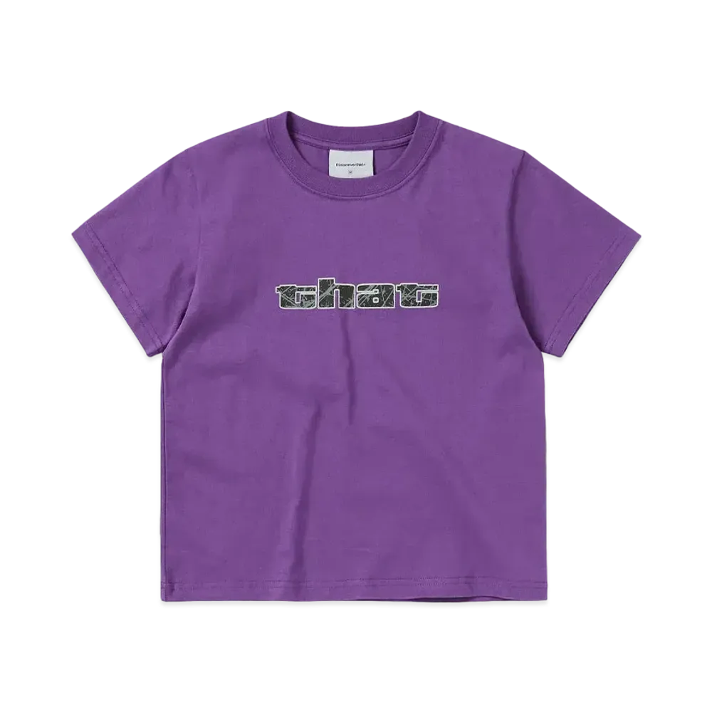 thisisneverthat Big Initial W Tee "Purple"