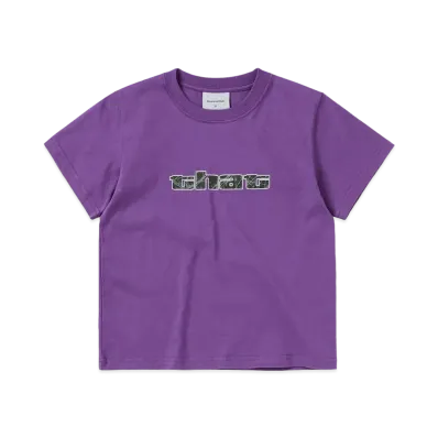thisisneverthat Big Initial W Tee "Purple"