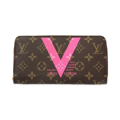 Louis Vuitton Monogram V Zippy Wallet "Grenade"