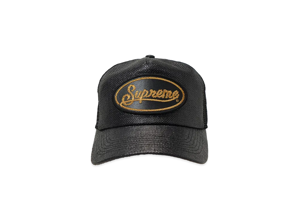 Supreme Raffia Mesh Back 5-Panel 