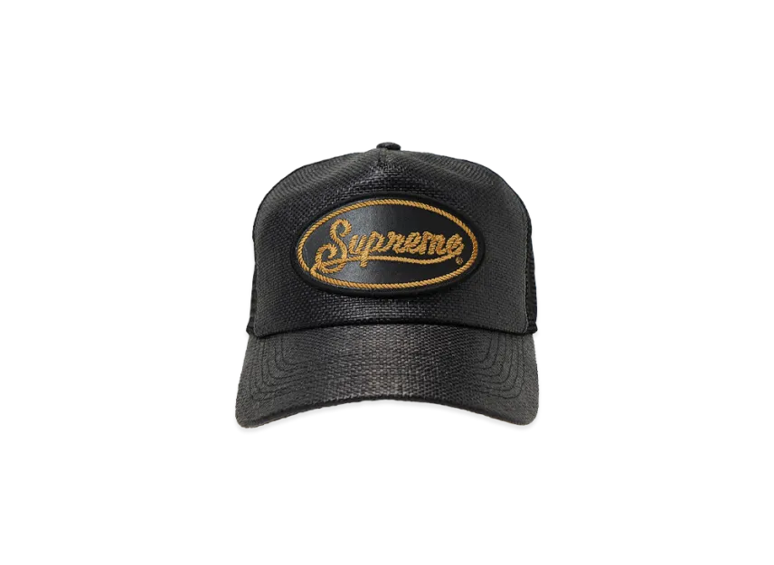 Supreme Raffia Mesh Back 5-Panel Supreme Raffia Mesh Back 5-Panel