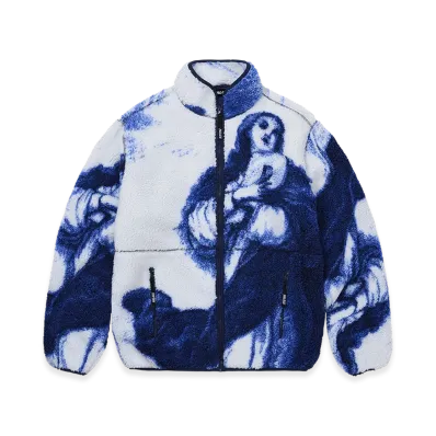 PALACE Holy Grail Funnel Fleece "White"
