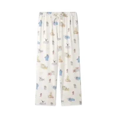 GELATO PIQUE x Sesame Street All-Over Pattern Long Pants (Homme) "Off White"