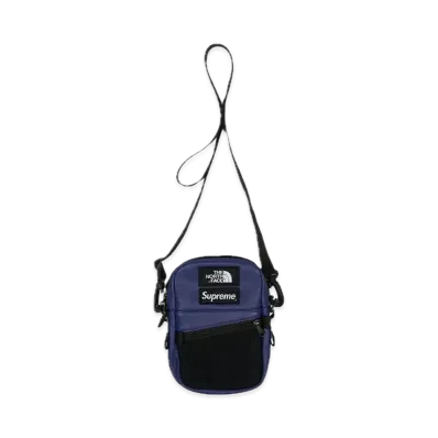 Supreme x The North Face Leather Shoulder Bag "Purple"