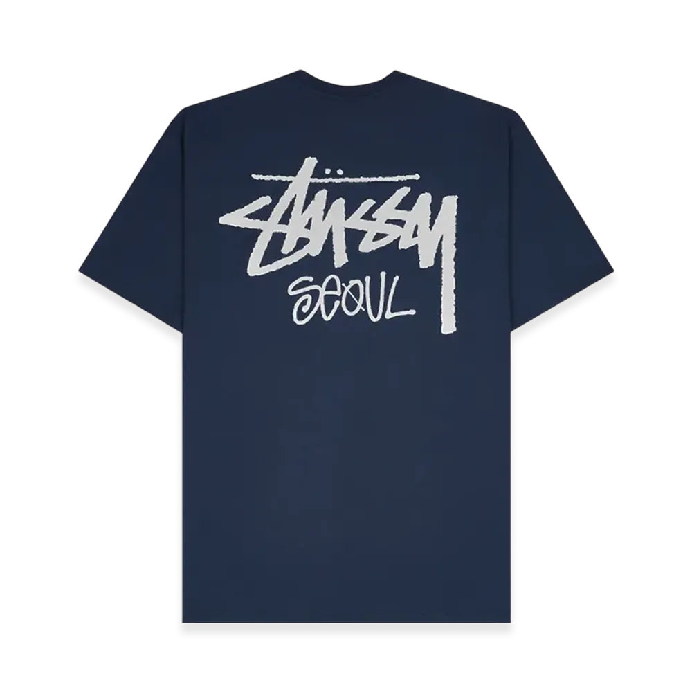 Stussy Stock Seoul Tee "Navy"