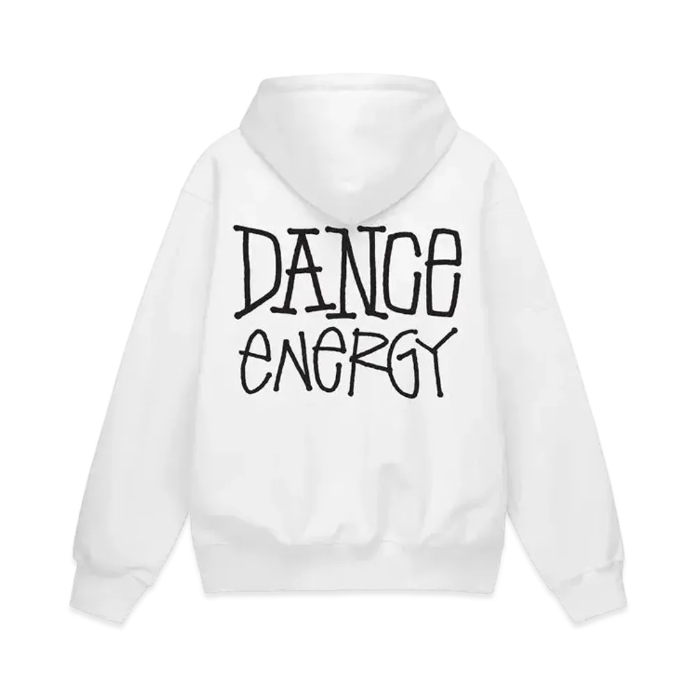 Stussy Dance Energy Hoodie "White"
