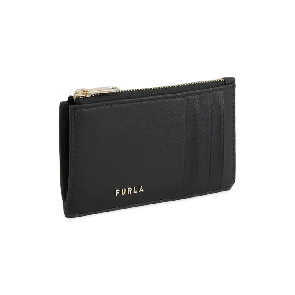 FURLA Classic M Long Credit Card Case "Black"