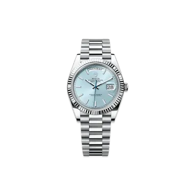 ROLEX Day-Date 40mm Platinum 228236 "Ice Blue"