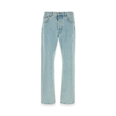 Valentino Straight-Leg Jeans "Light Blue"