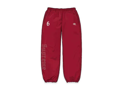 Supreme x Umbro Rhinestone Track Pant "Red"