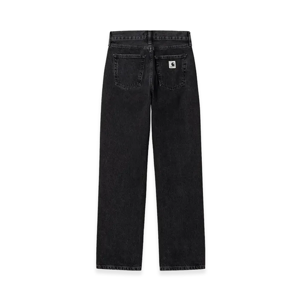 Carhartt WIP Women's Noxon Pant "Black(Stone Washed)"