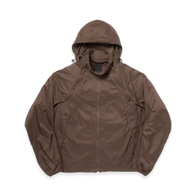 DAIWA PIER39 Women's Tech Pertex Run-Gun 2Way Parka "Brown Gray"