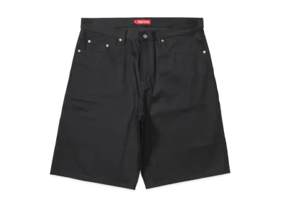 Supreme Baggy Selvedge Denim Short (26SS) "Rigid Black"