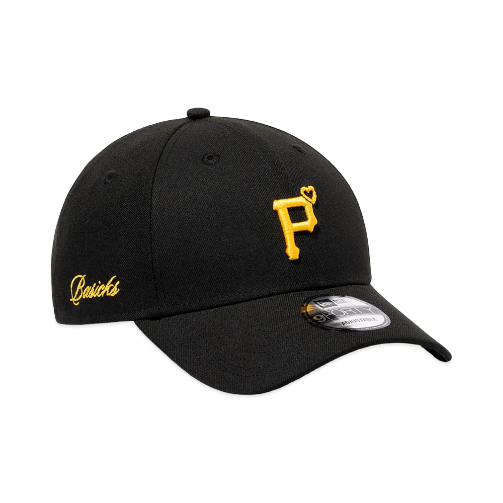 NEW ERA x BASICKS x MLB 9Forty Pittsburgh Pirates "Black"