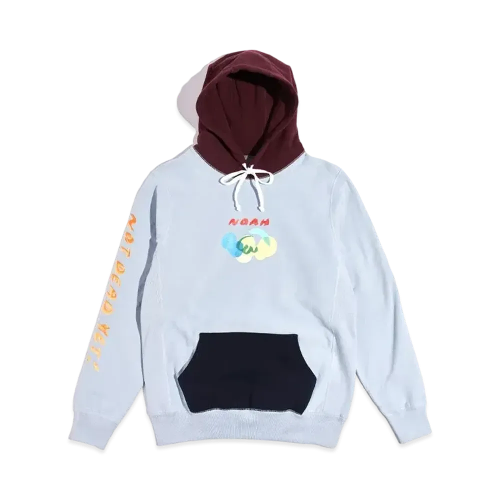 Noah Not Dead Yet! Color Block Hoodie "Light Blue"