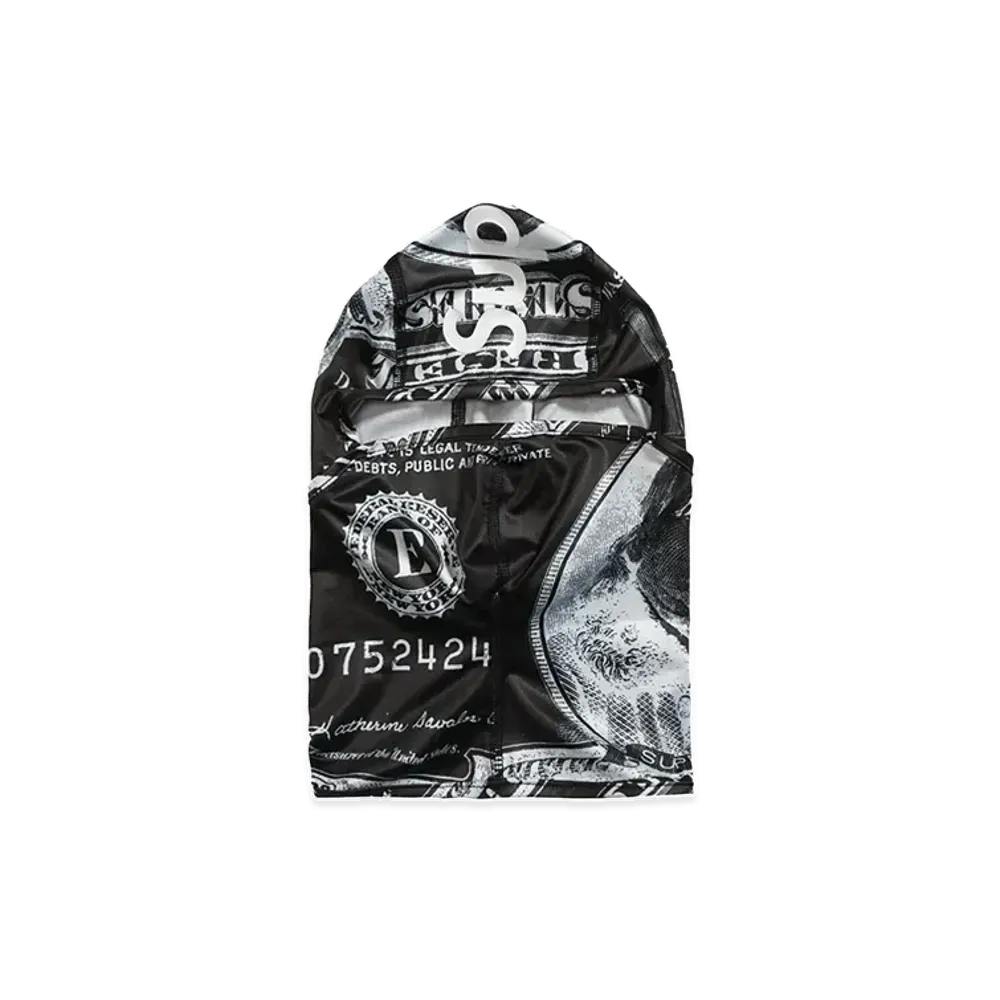 Supreme Lightweight Balaclava "Black Money"