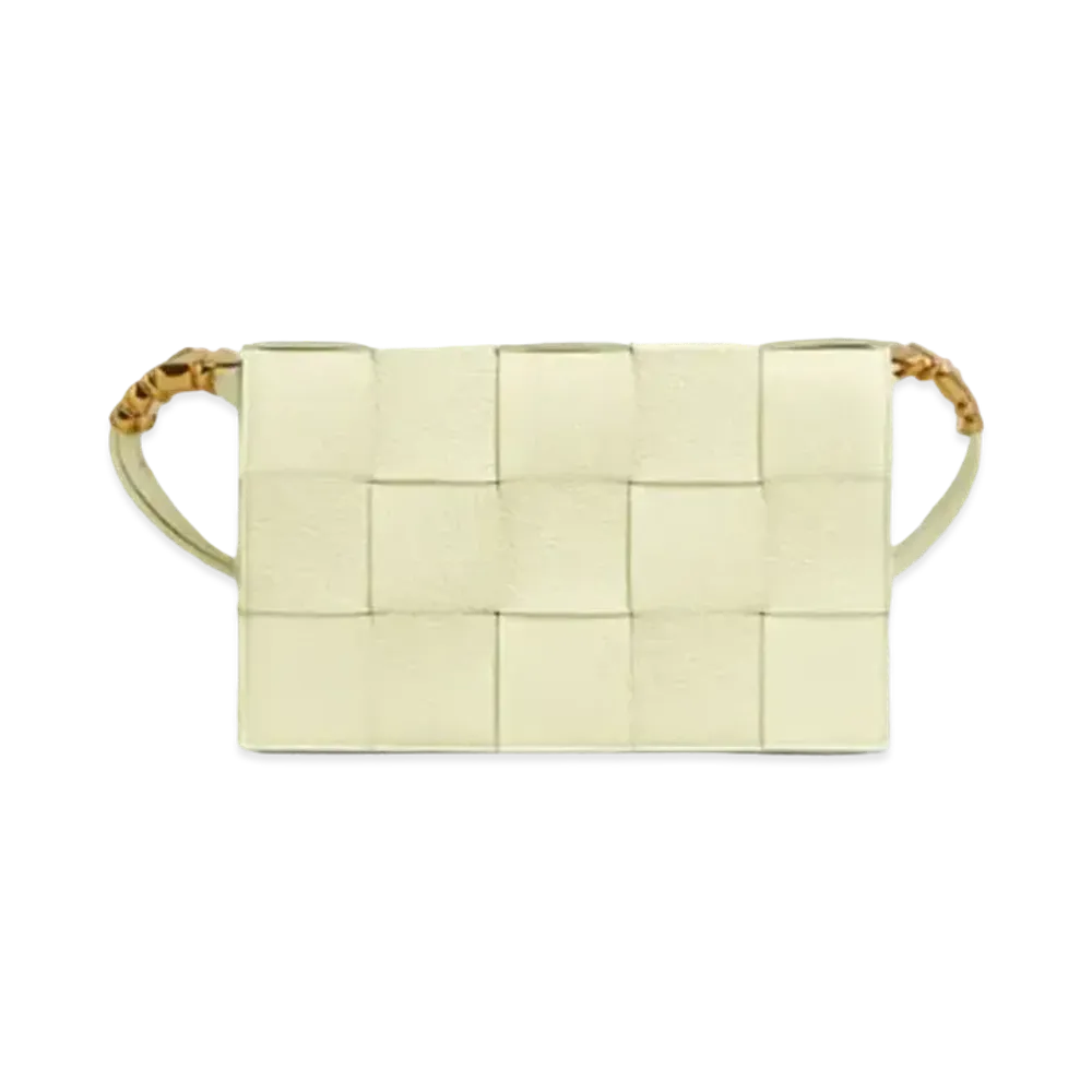 Bottega Veneta Cassette Crossbody Bag "Washed Passion Yellow"